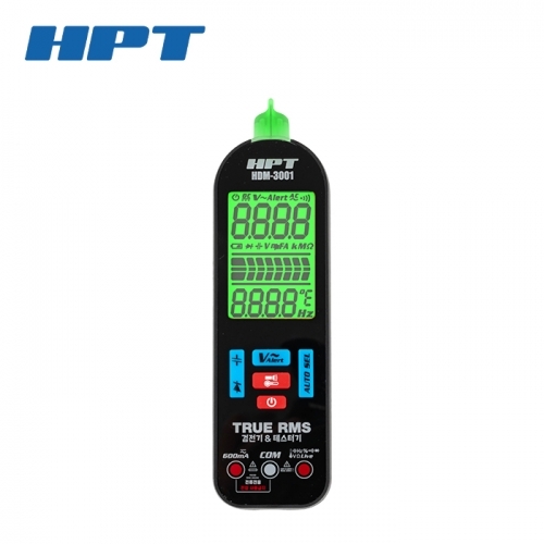 HPT 전기 멀티 전류 디지털 테스터기 검전기 HDM-3001