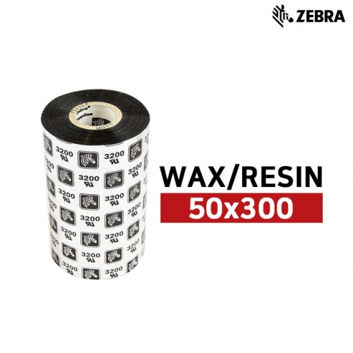 ZEBRA K3300 (WAX/RESIN RIBBON) 왁스레진 50x300