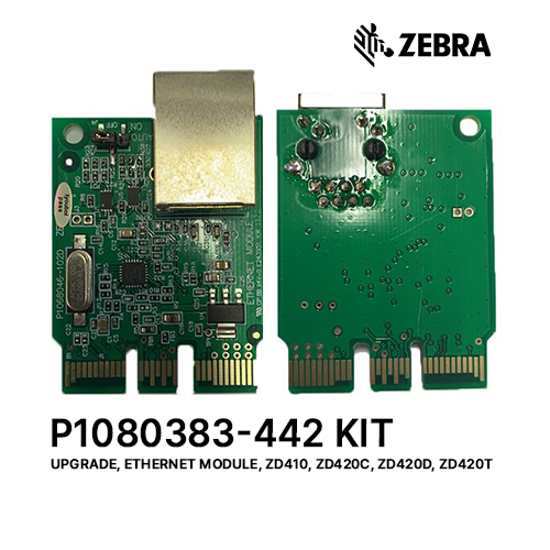 ZEBRA P1080383-442 Kit [Upgrade, Ethernet Module, ZD410, ZD420C, ZD420D, ZD420T]
