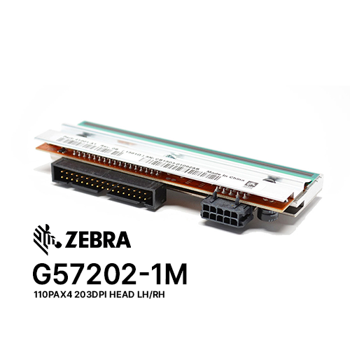 ZEBRA G57202-1M 110PAX4 203DPI HEAD LH/RH