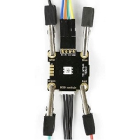 Yahboom 마이크로비트 RGB LED 모듈 (악어클립 포함) (P010335440)