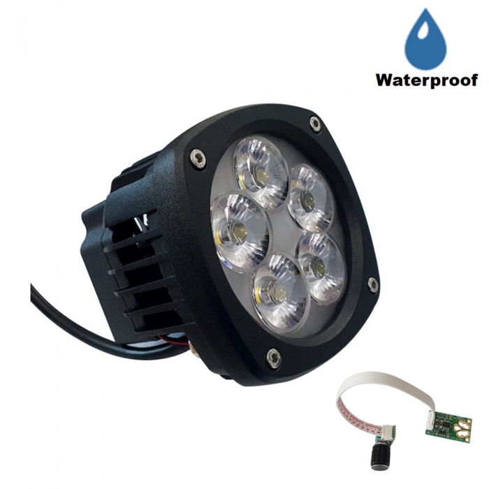 해초롱 100W 12V 24V 방수 스포트 LED서치라이트 흰색 집어등 작업등 (HCL4015)