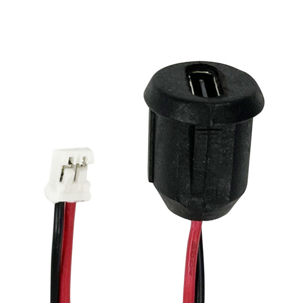 USB-C 커넥터 전원 케이블 암타입 매립형 2선 15cm M12 (HAC6219)