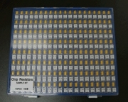 칩저항 샘플키트 1608 5% 160종 (100개입) / 정전기 방지 케이스 선택 가능